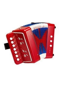 accordeon rood